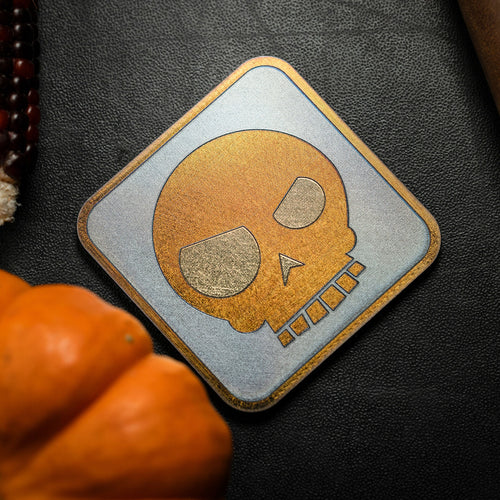 Ti Patch 2" Mean Skull
