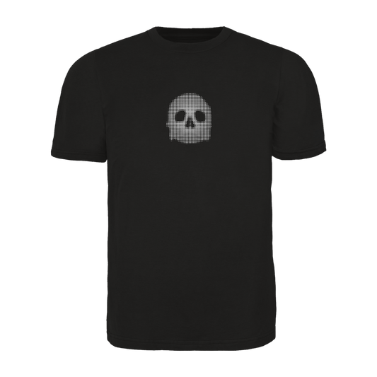 Halftone Skull T Shirt