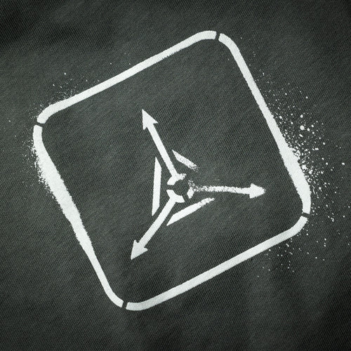 TAD Logo Spray Paint Graphic-T
