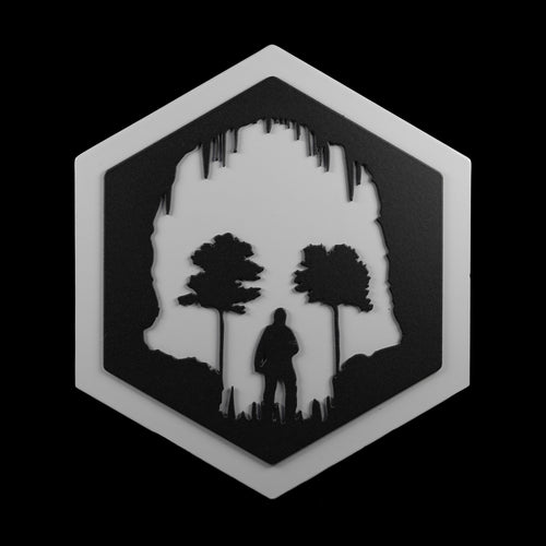 Skull Cave Trailer Hitch Cover