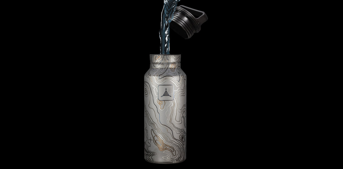 Snow Peak Titanium Aurora 800 Bottle in Rainbow Snow Peak Titanium Aurora 800 Bottle in Rainbow