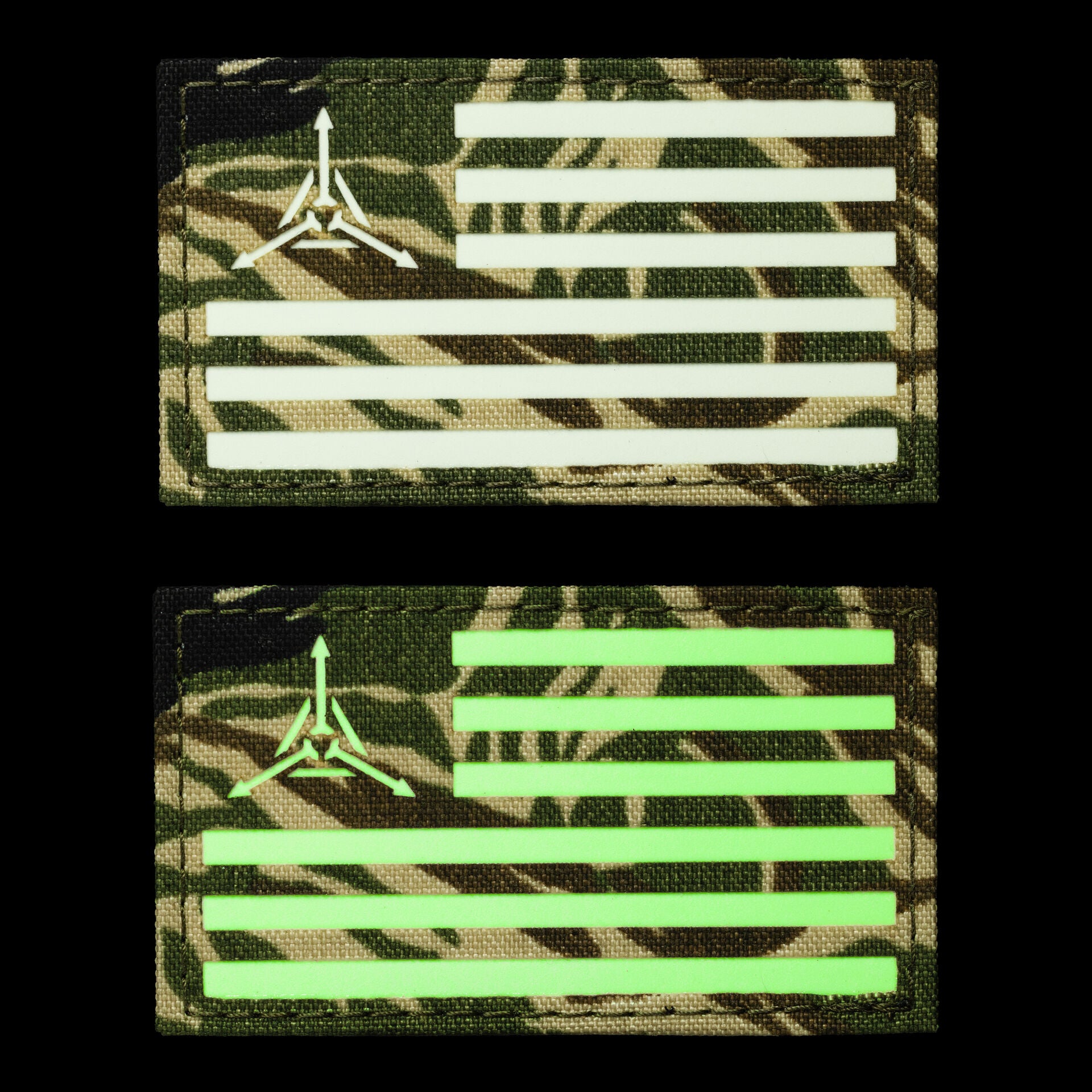 TAD Flag GITD Velcro Patch