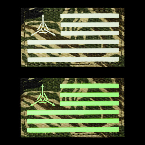 TAD Flag GITD Velcro Patch