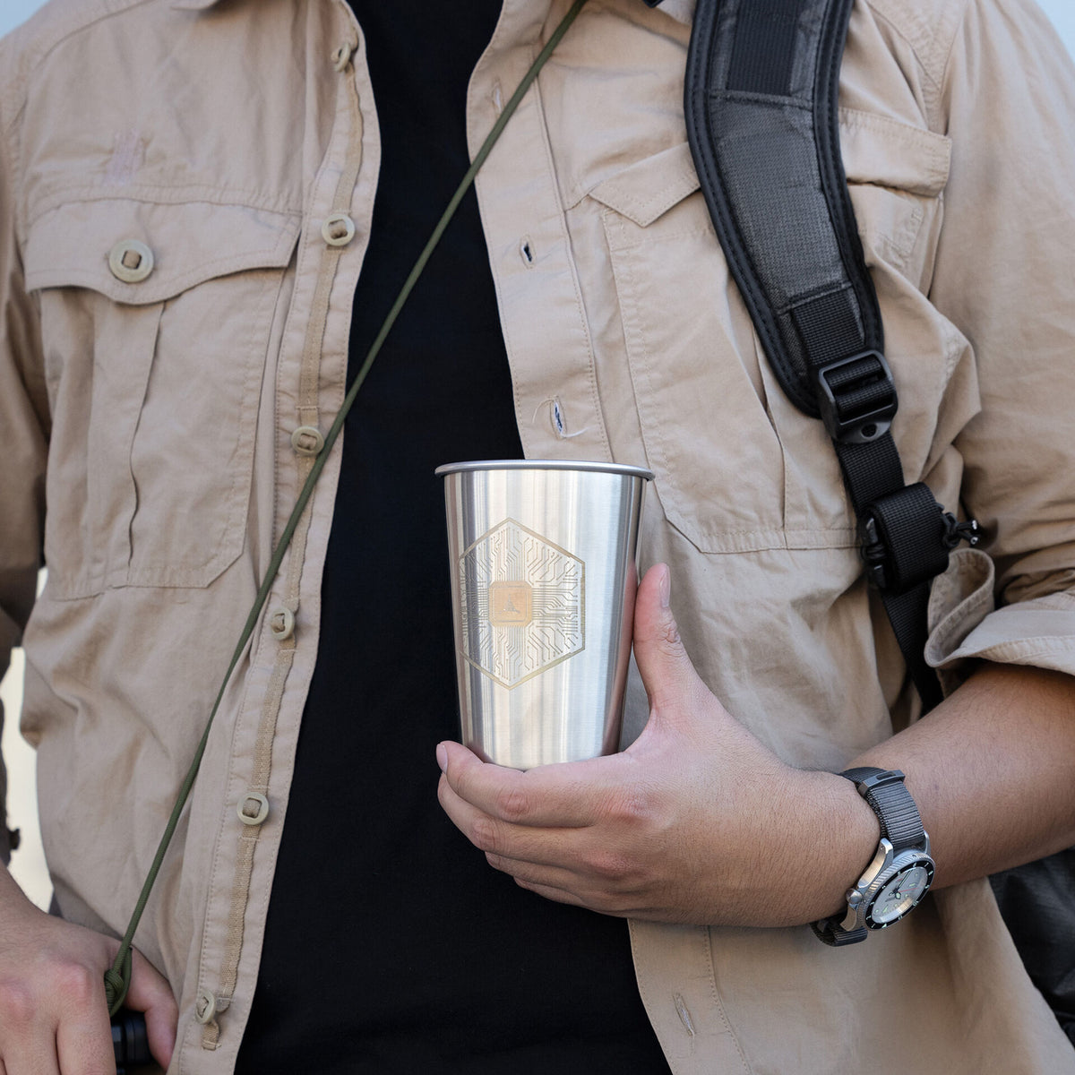 Earthwell Stainless Pint Cup TAD Edition