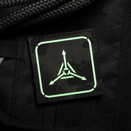 TAD Stencil Logo GITD Patch