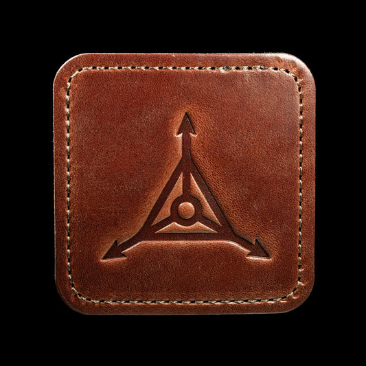 Leather Coasters 4-Pack