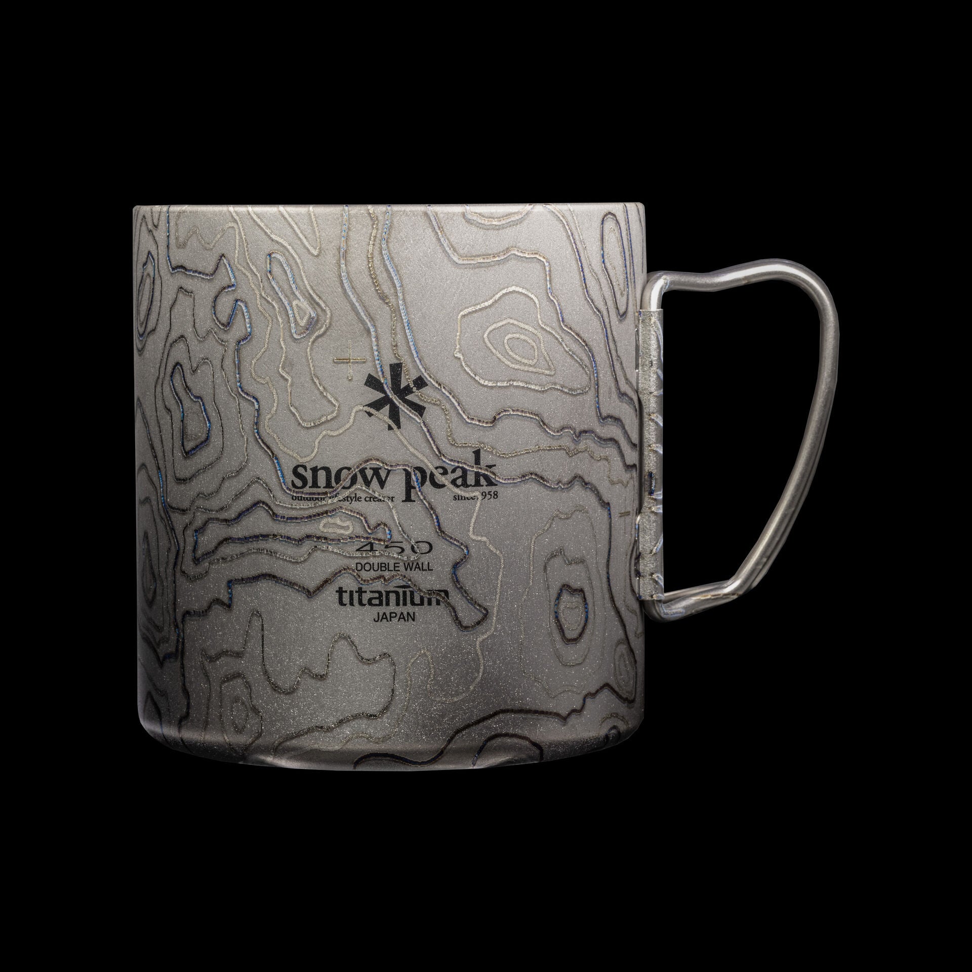 Snow Peak Titanium 2 Wall Folding Mug | Triple Aught Design
