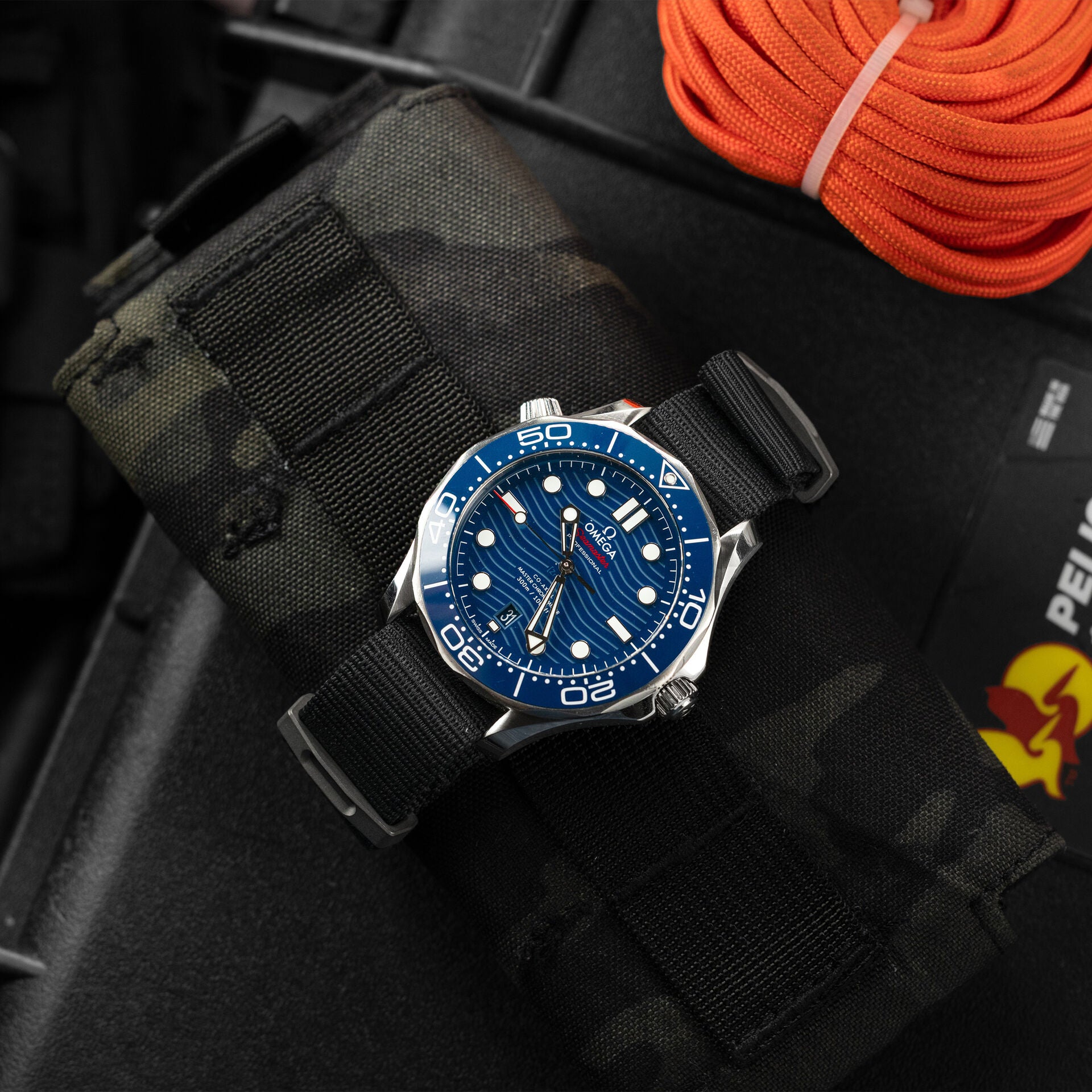 Quantum Watch Strap Timascus Inlay