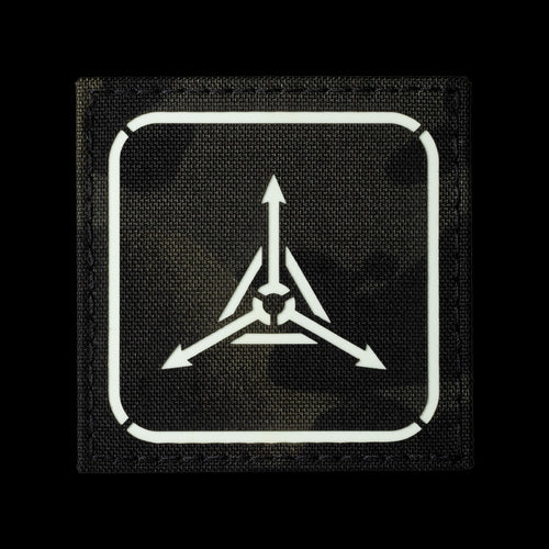 TAD Stencil Logo GITD Patch