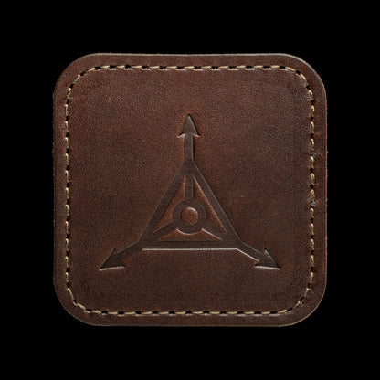 TAD Logo 3" Leather Patch