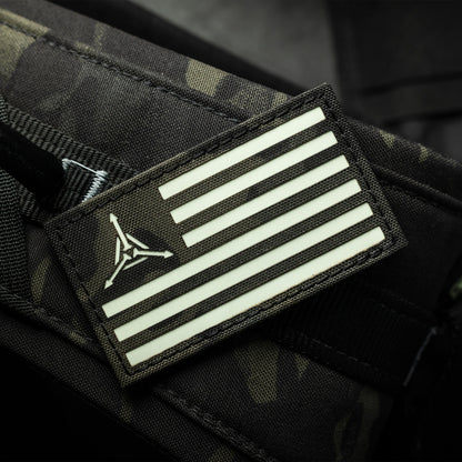 TAD Flag GITD Velcro Patch