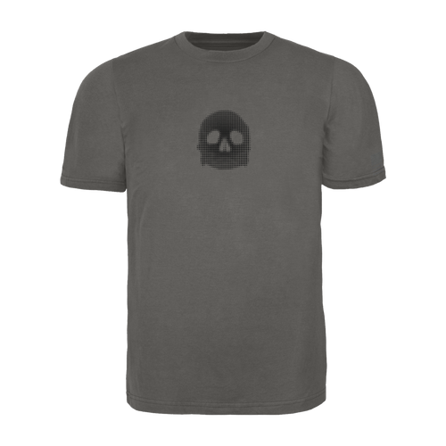 Halftone Skull T Shirt 2023