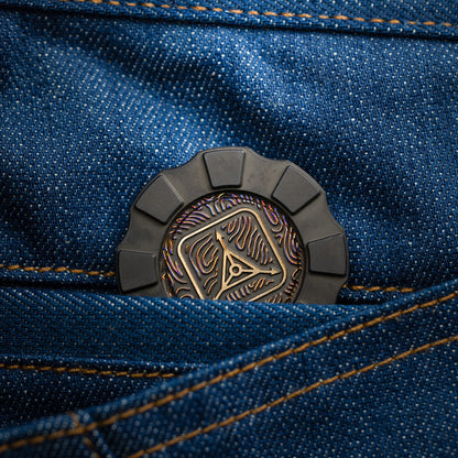 Hitex Poker Chip Mean Skull TAD Edition