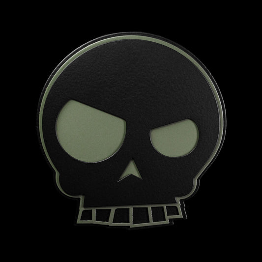 Mean Skull Grill Badge