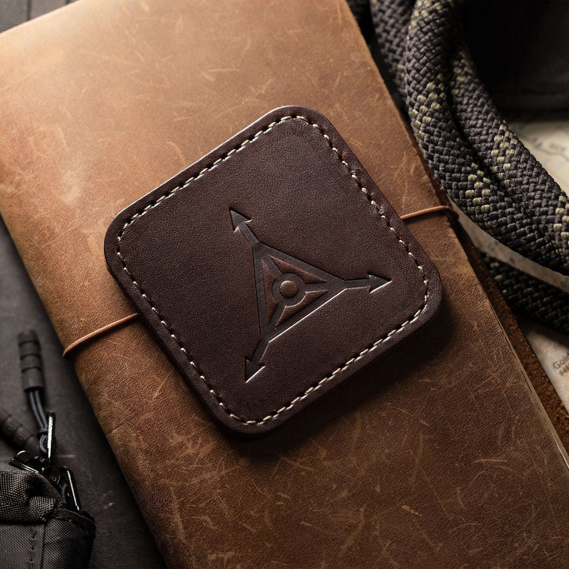 TAD Logo 3" Leather Patch