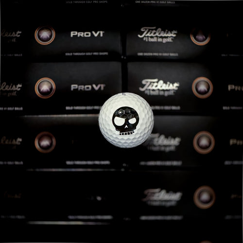 TAD Mean Skull Golf Balls