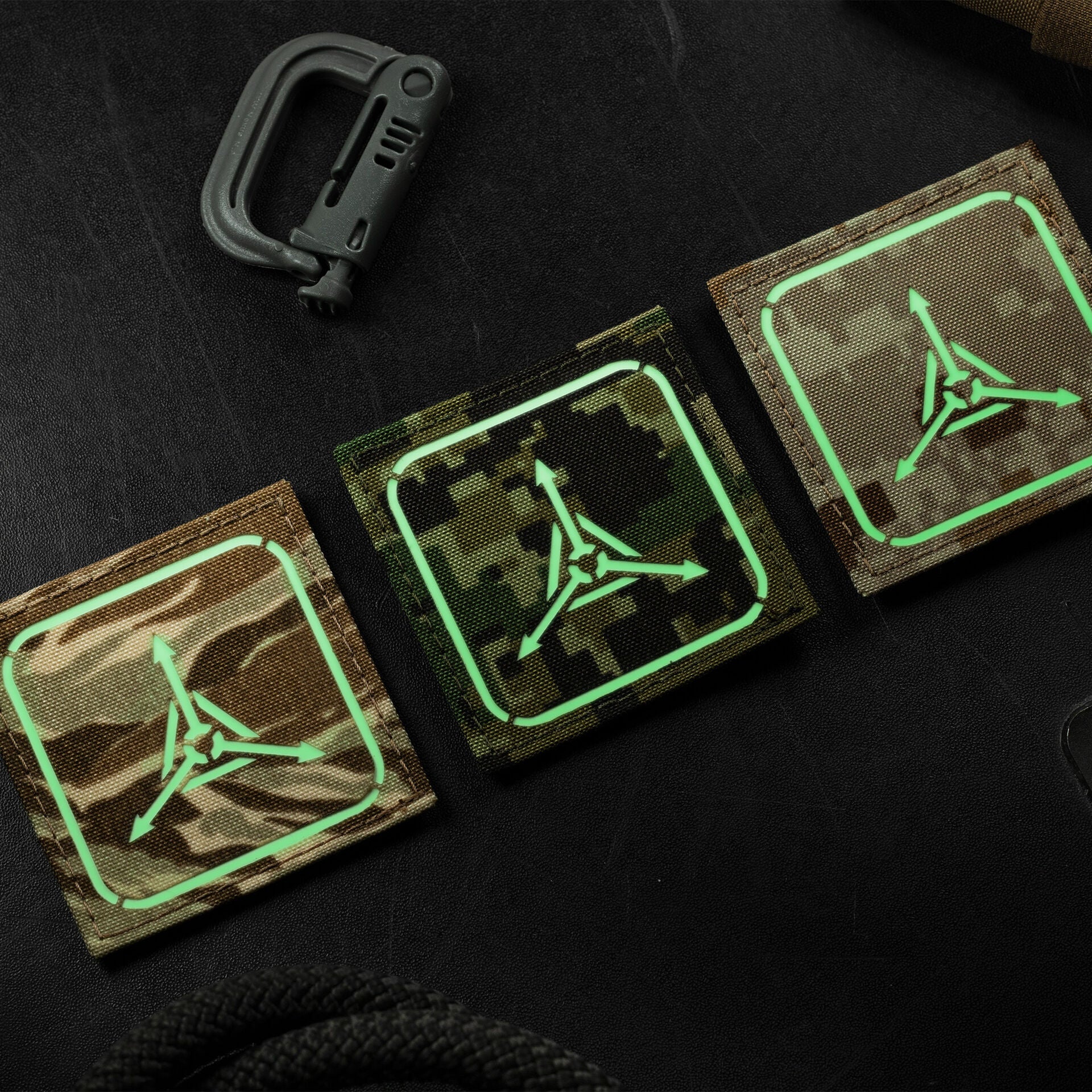 【bin様】TADGEAR PATCH （おまとめ） TAD Stencil Logo GITD Patch | Triple Aught Design