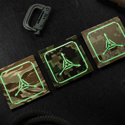 TAD Stencil Logo GITD Patch