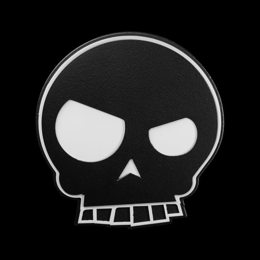 Mean Skull Grill Badge