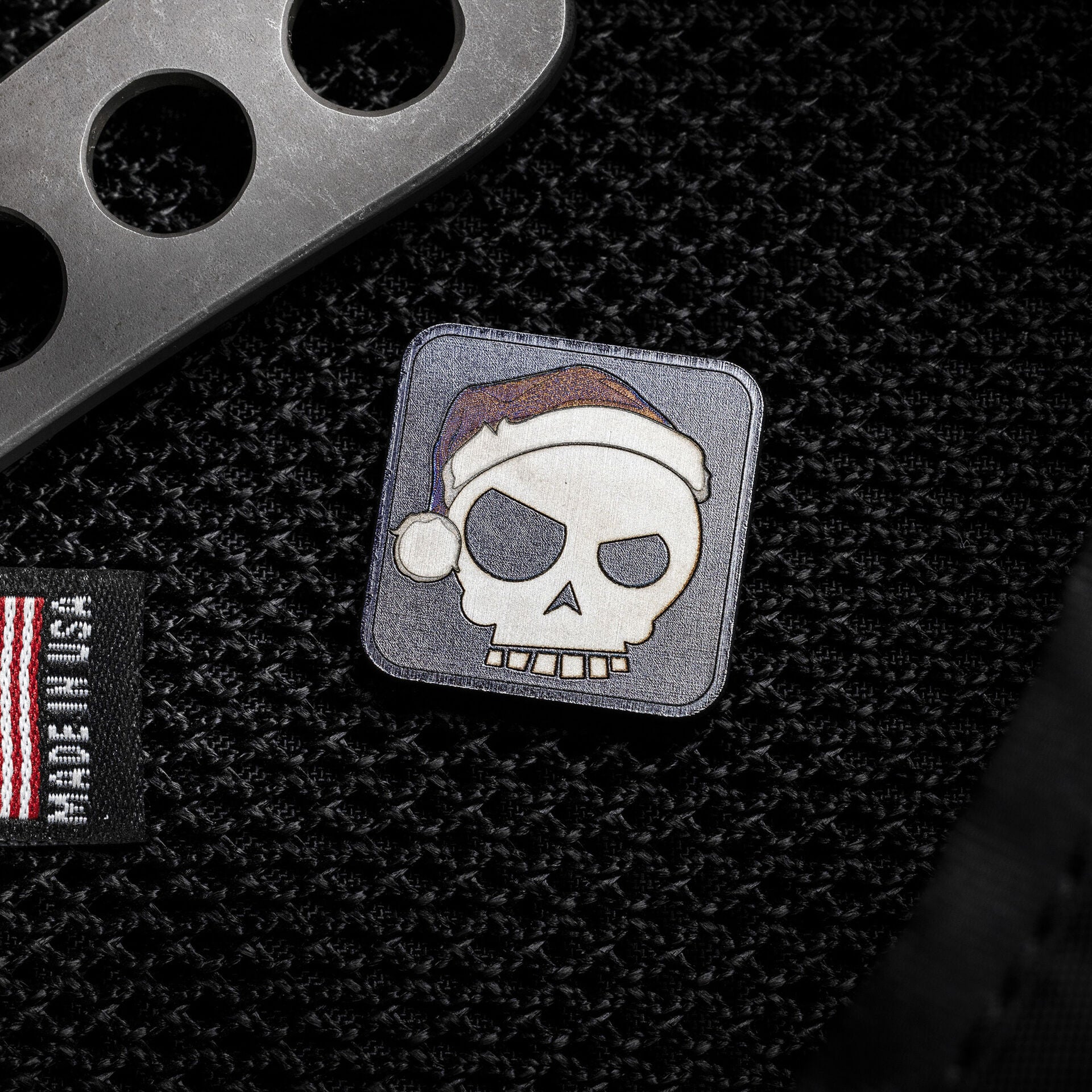 Ti Eye Mean Skull Santa