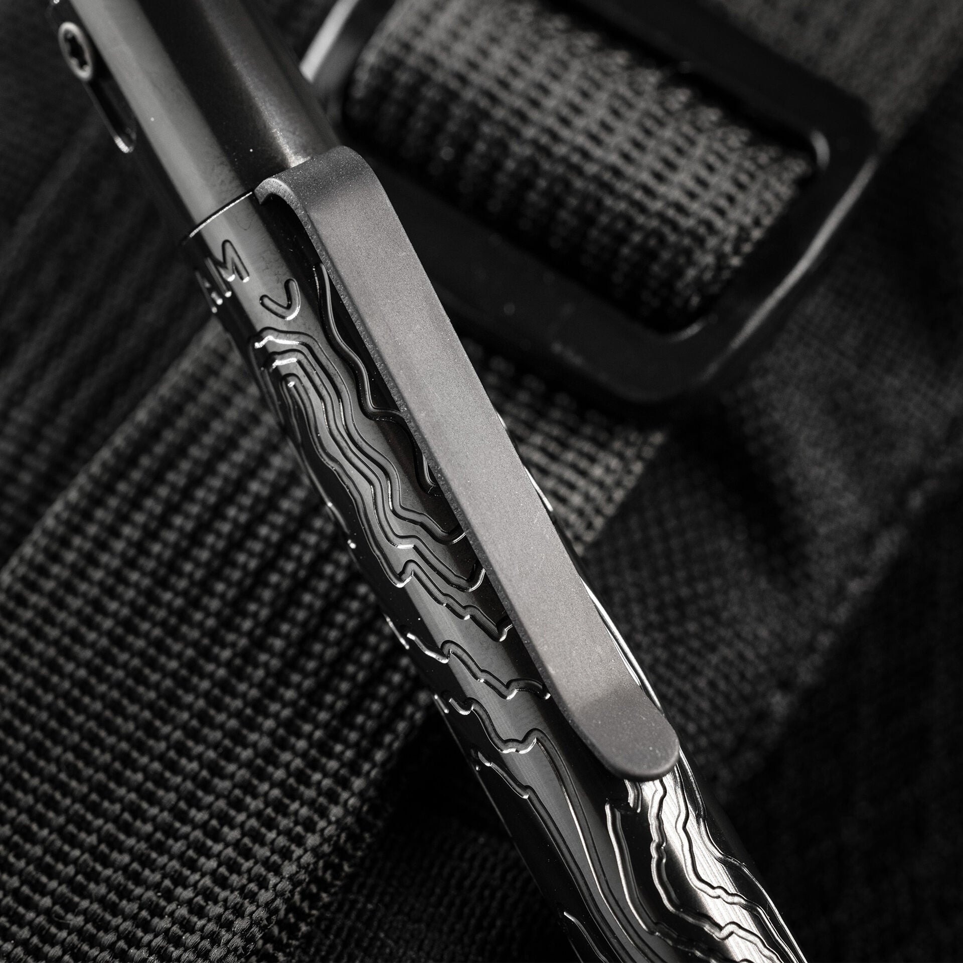 Triple Aught Design チタンパッチ 縦2\" TiClip Double TAD Edition | Triple Aught Design
