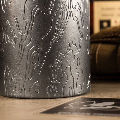 NT Titanium Topo Shot Glasses TAD Edition