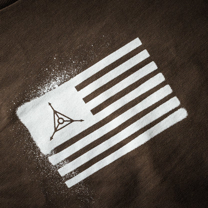 TAD Flag Spray Paint Graphic-T