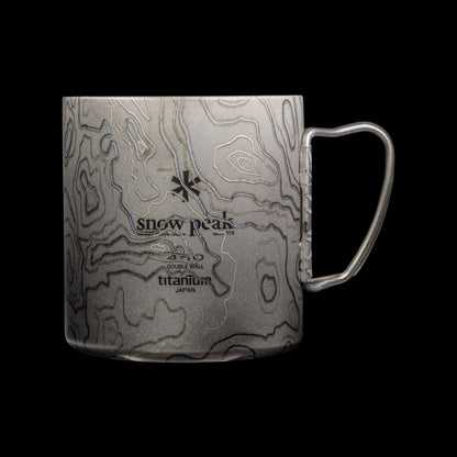 Snow Peak Titanium 2 Wall Folding Mug