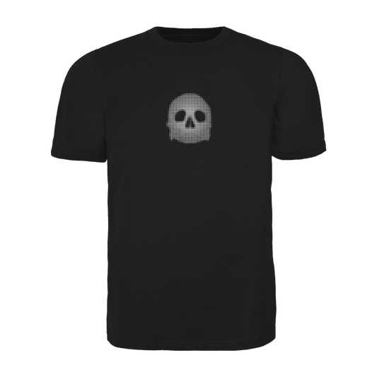 Halftone Skull T Shirt 2023