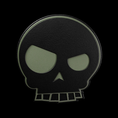 Mean Skull Grill Badge