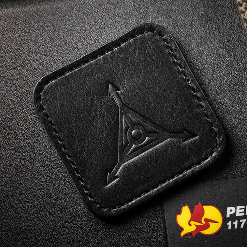 TAD Logo 3" Leather Patch