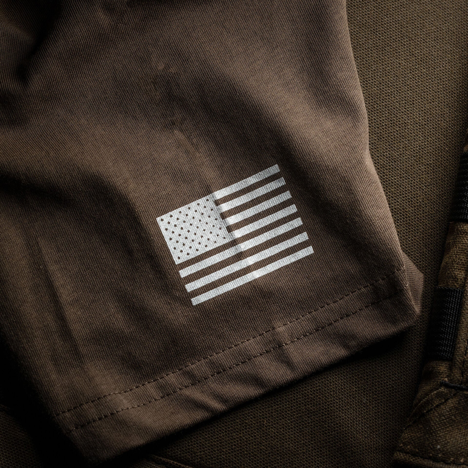 TAD Flag Spray Paint Graphic-T