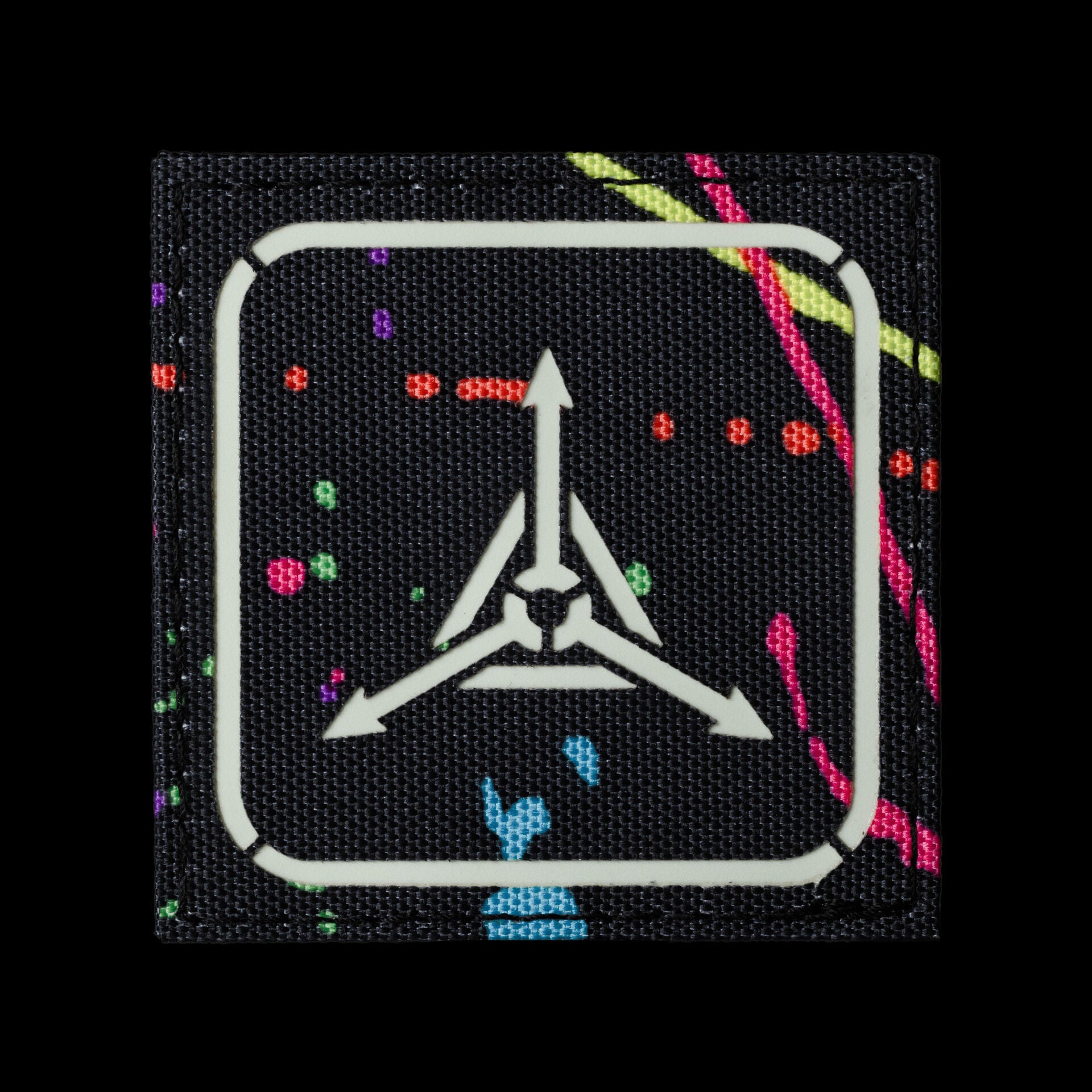 TAD Stencil Logo GITD Patch | Triple Aught Design