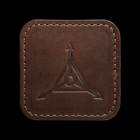 TAD Logo 3" Leather Patch