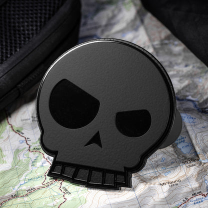 Mean Skull Grill Badge