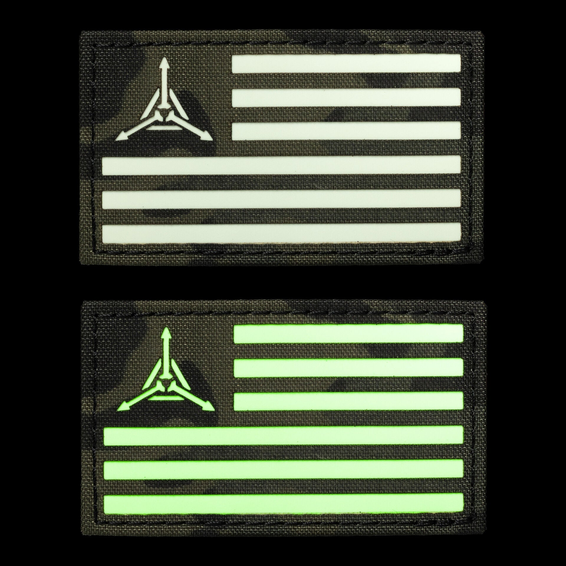 TAD Flag GITD Velcro Patch