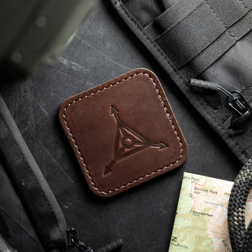 TAD Logo 3" Leather Patch