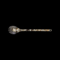 Snow Peak Titanium Long Spork Mean Skull