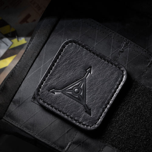 TAD Logo 3" Leather Patch