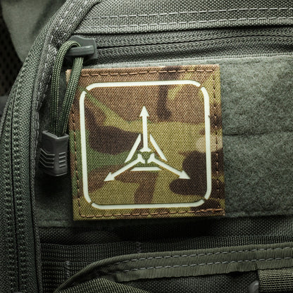 TAD Stencil Logo GITD Patch
