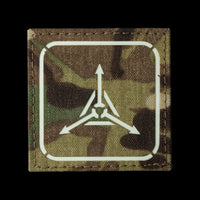 TAD Stencil Logo GITD Patch