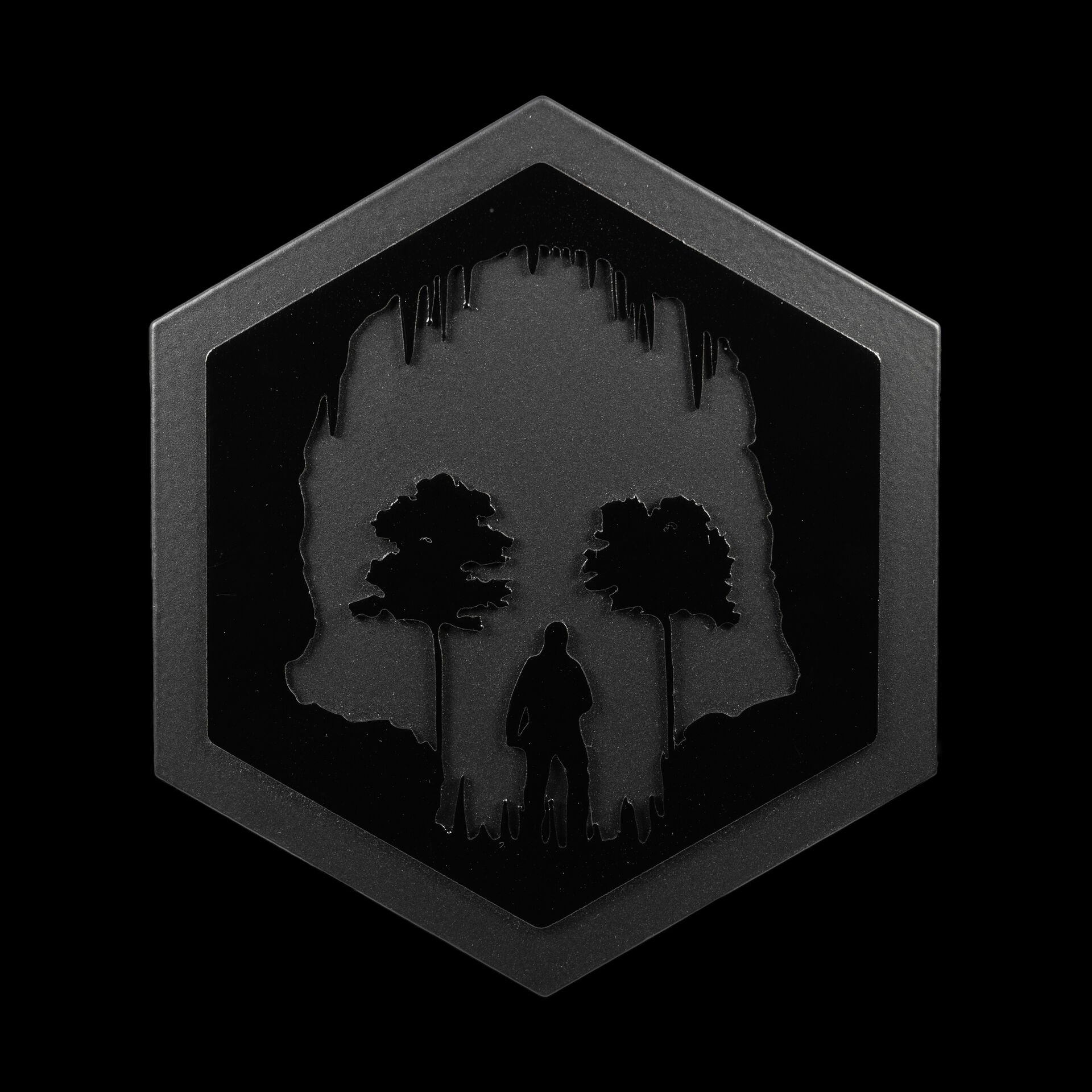 Skull Cave Trailer Hitch Cover