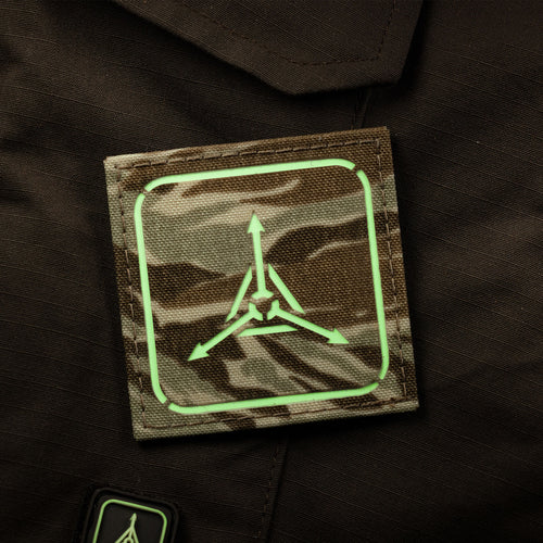 TAD Stencil Logo GITD Patch