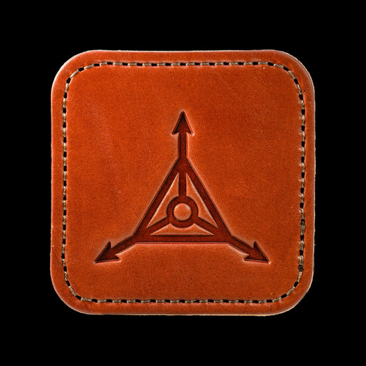 TAD Logo 3" Leather Patch