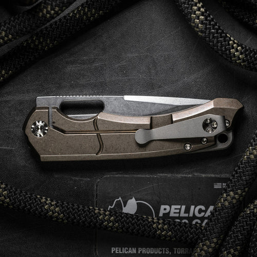 Dervish Navajo Framelock TAD Edition