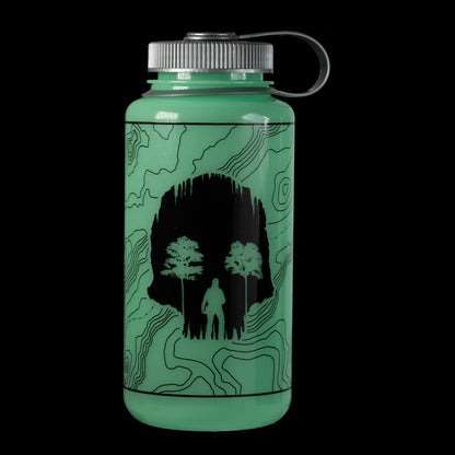 Nalgene 32oz GITD Skull Cave TAD Edition
