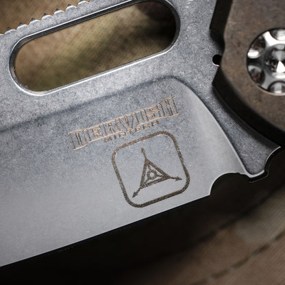 Dervish Navajo Framelock TAD Edition