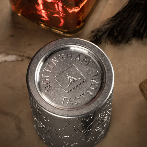 NT Titanium Topo Shot Glasses TAD Edition