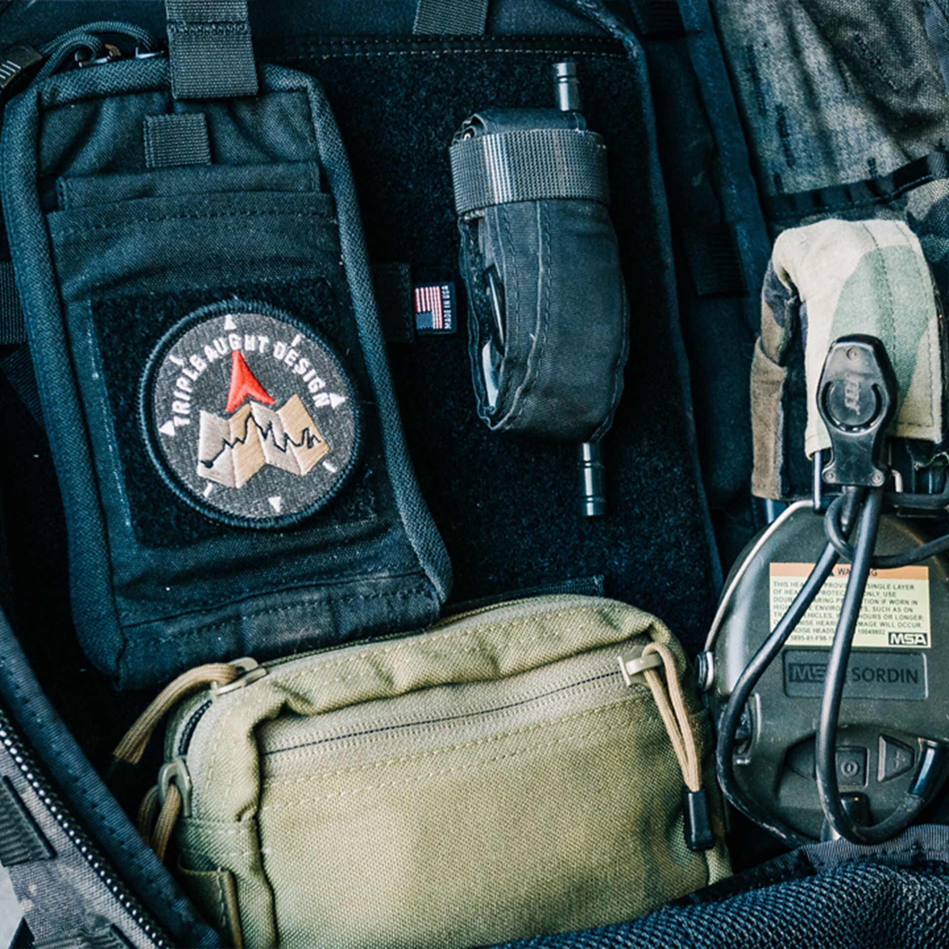 TACTICAL-TRYPACK 　ALLIANCE INSIGHT 各3BOX 3V Gear Velox II Quick Action Tactical Backpack