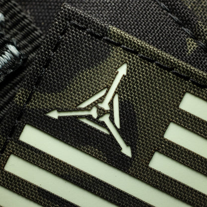 TAD Flag GITD Velcro Patch